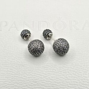 🎁 Authentic Pandora ⭐️RETIRED⭐️ REVERSIBLE STUD EARRINGS